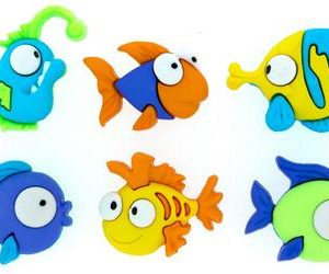 Bottoni "DRESS IT UP" Something Fishy