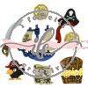 Bottoni "DRESS IT UP" Pirates