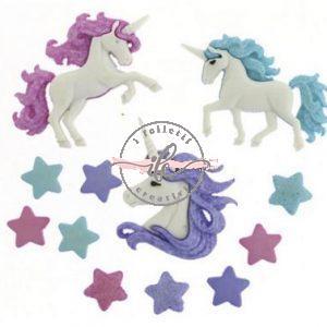 Bottoni "DRESS IT UP" Magical Unicorns