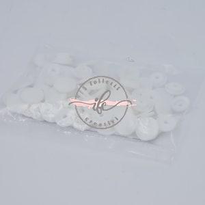 ACC 003 - Bottoni Clip Bianchi