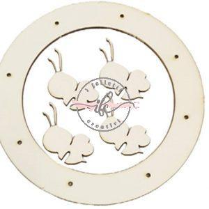 L 075 - Motivi in Legno Anello Api