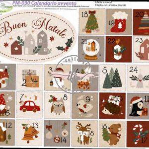 PM Pannello Calendario Avvento - 030