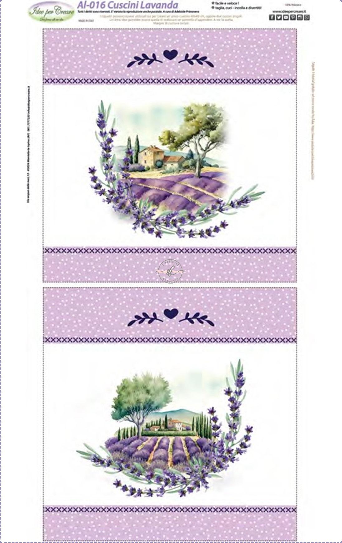 AL 016 CUSCINI LAVANDA