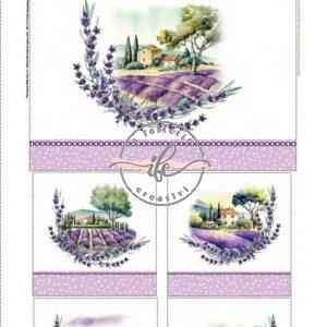 AL 017 - Copriforno Lavanda