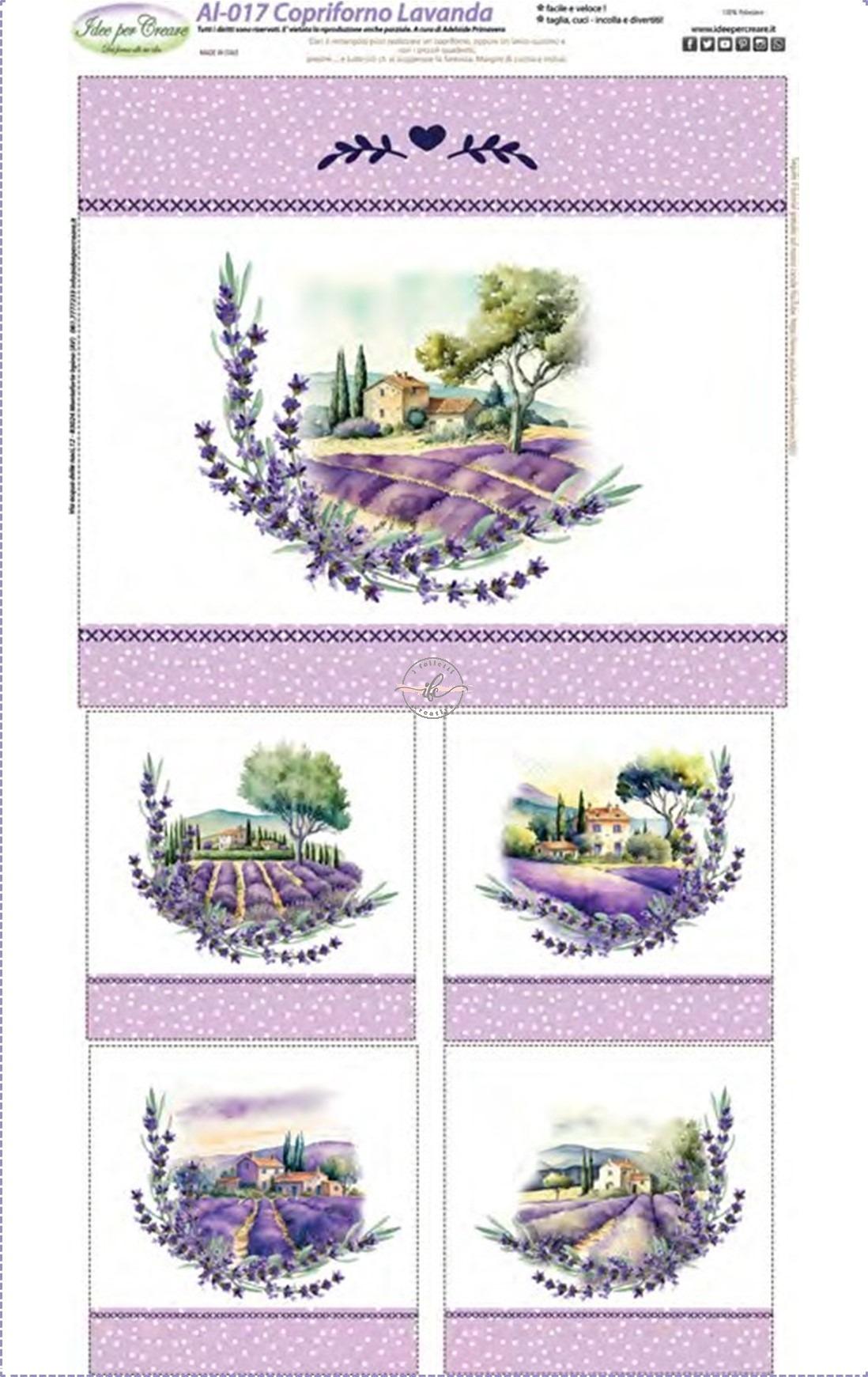 AL 017 COPRIFORNO LAVANDA