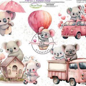 PM 011 - Pannello Koala Rosa