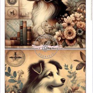 P 343 - Pannello Vintage Dog