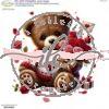 PS 243 - Orsetto con Rose