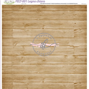 Felt 001 - Pannello Legno Chiaro