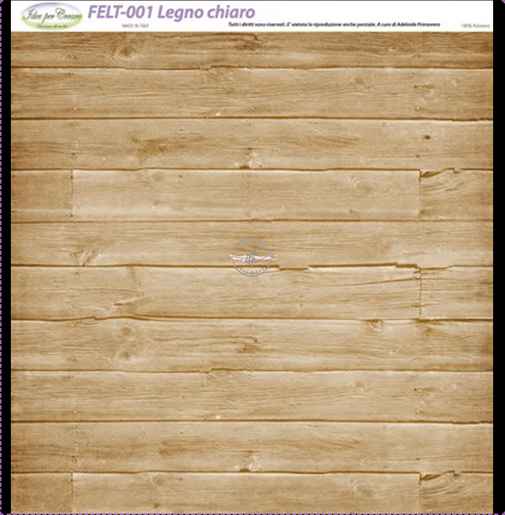 FELT 001 LEGNO CHIARO