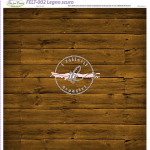 Felt 002 - Pannello Legno Scuro