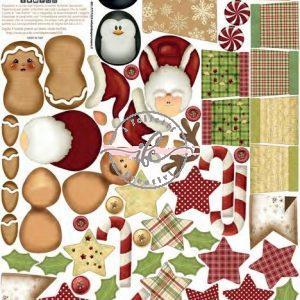 P 038 - Pannello Trenino Buon Natale