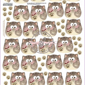 Pannello Gatti Portachiavi