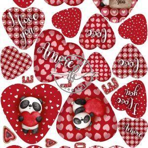 Pannello Cuori