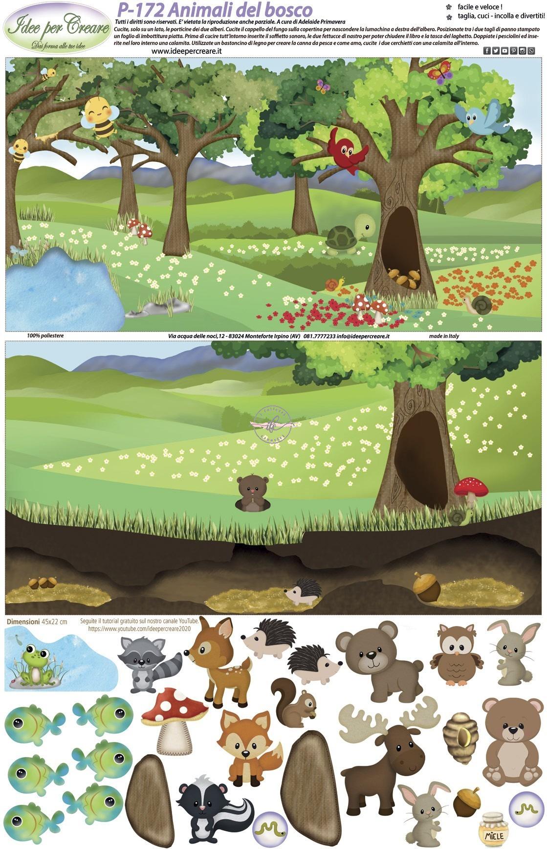 P 172 ANIMALI DEL BOSCO