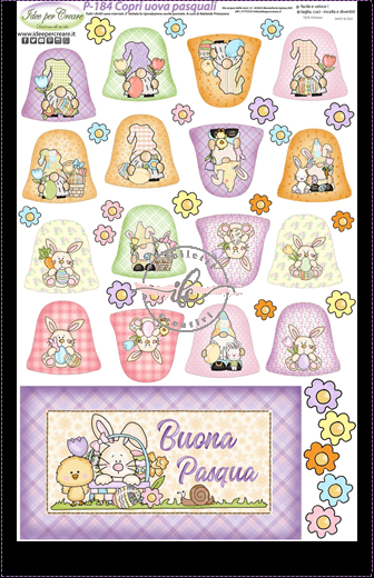 P184 COPRI UOVA PASQUALI