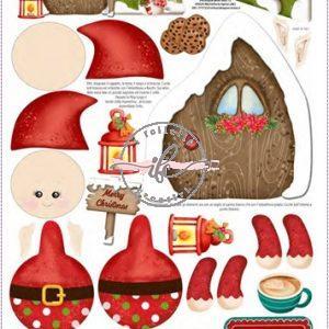 P 250 - Pannello L'aiutante di Babbo Natale