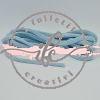 Nastro Tubolare Crochet col. Azzurro