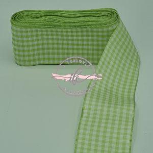 Nastro Scozzese h. cm 4 col. Verde/Bianco