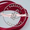 Nastro Velvet Deluxe Animato col. Bordeaux