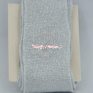 Tubolare Mini Lurex cm 3,5 col. Latte/Argento
