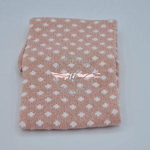 Tubolare Lily Lurex Col. Rosa/Bianco