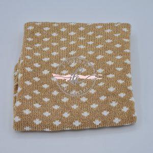Tubolare Lily Lurex Col. Ambra/Bianco