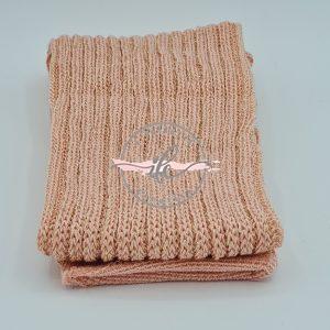 Tubolare Costa Inglese Lurex col. Rosa/Oro