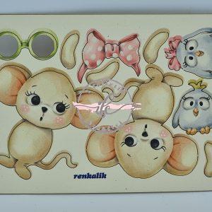 Sweet Wood Topolini Charlie e Minnie