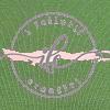 Tessuto Ribby Lurex col. Verde/Argento