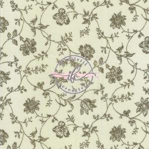 Velluto Glitter Broderie col. Ghiaccio