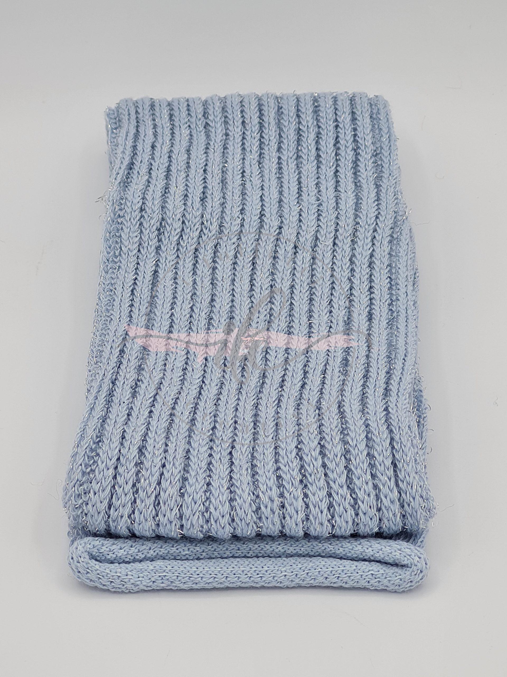 TUBOLARE COSTA INGLESE LUREX COL. AVIO + ARGENTO