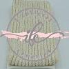 Tubolare Costa Inglese Lurex col. Latte/Oro