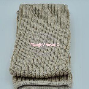 Tubolare Costa Inglese Lurex col. Tortora/Oro