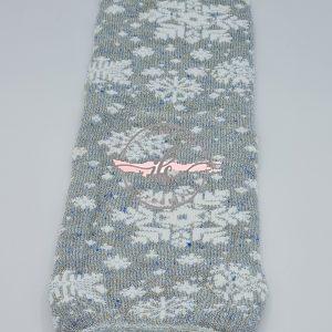Tubolare Lurex Fiocco col. Avio/Bianco