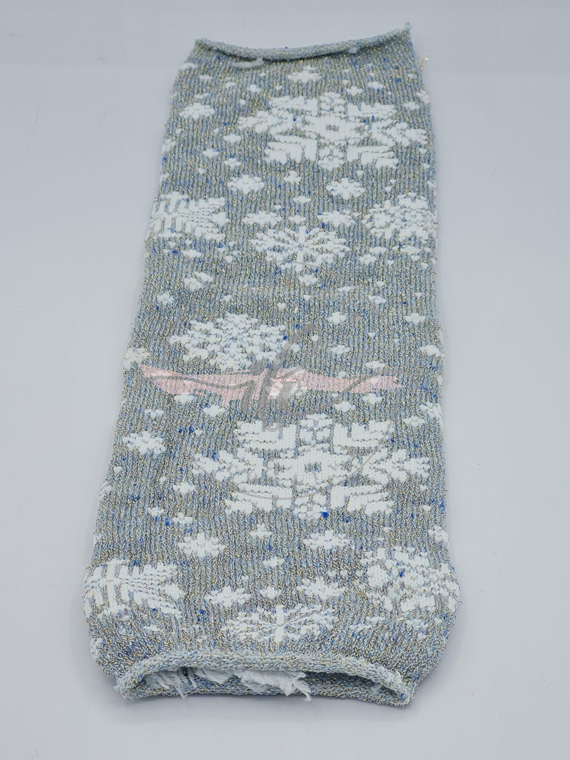 TUBOLARE LUREX FIOCCO COL. AVIO BIANCO