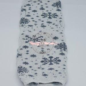 Tubolare Lurex Fiocco col. Grigio/Grigio