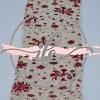 Tubolare Lurex Fiocco col. Latte/Bordeaux