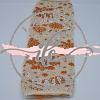 Tubolare Lurex Fiocco col. Latte/Terracotta