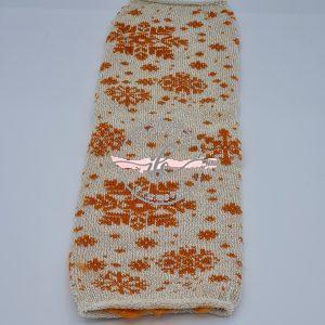 Tubolare Lurex Fiocco col. Latte/Terracotta
