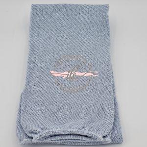 Tubolare Lurex col. Avio