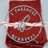 Tubolare Lurex col. Rosso
