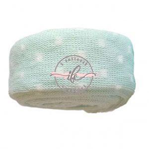Tubolare Mini Dots Col. Acqua/Latte