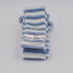 Tubolare Mini Riga Lurex cm 3,5 col. Avio