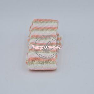 Tubolare Mini Riga Lurex cm 3,5 col. Rosa