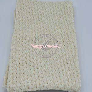 Tubolare Rete Lurex col. Latte/Oro
