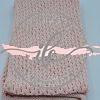 Tubolare Rete Lurex col. Rosa Polvere/Argento