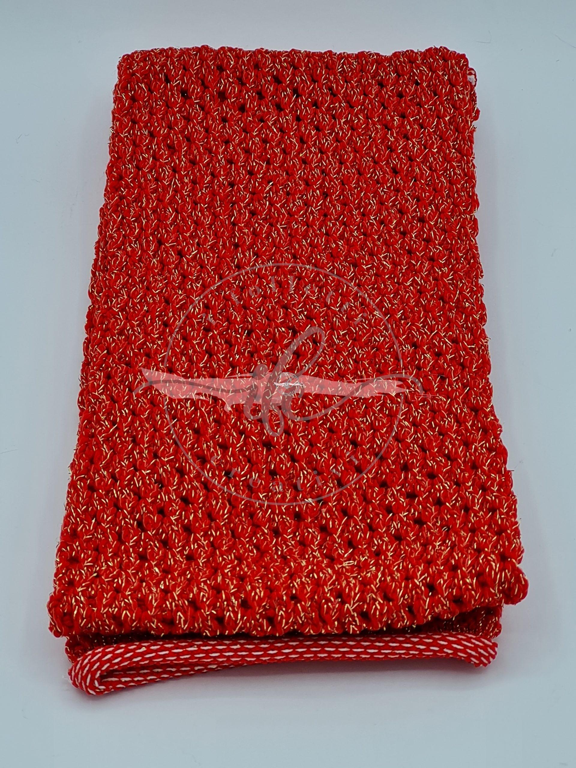 TUBOLARE RETE COL. ROSSO PORTO +ORO