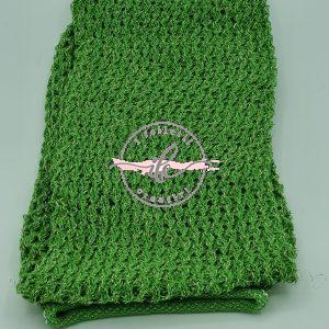 Tubolare Rete Soft Lurex col. Verde Natale/Oro