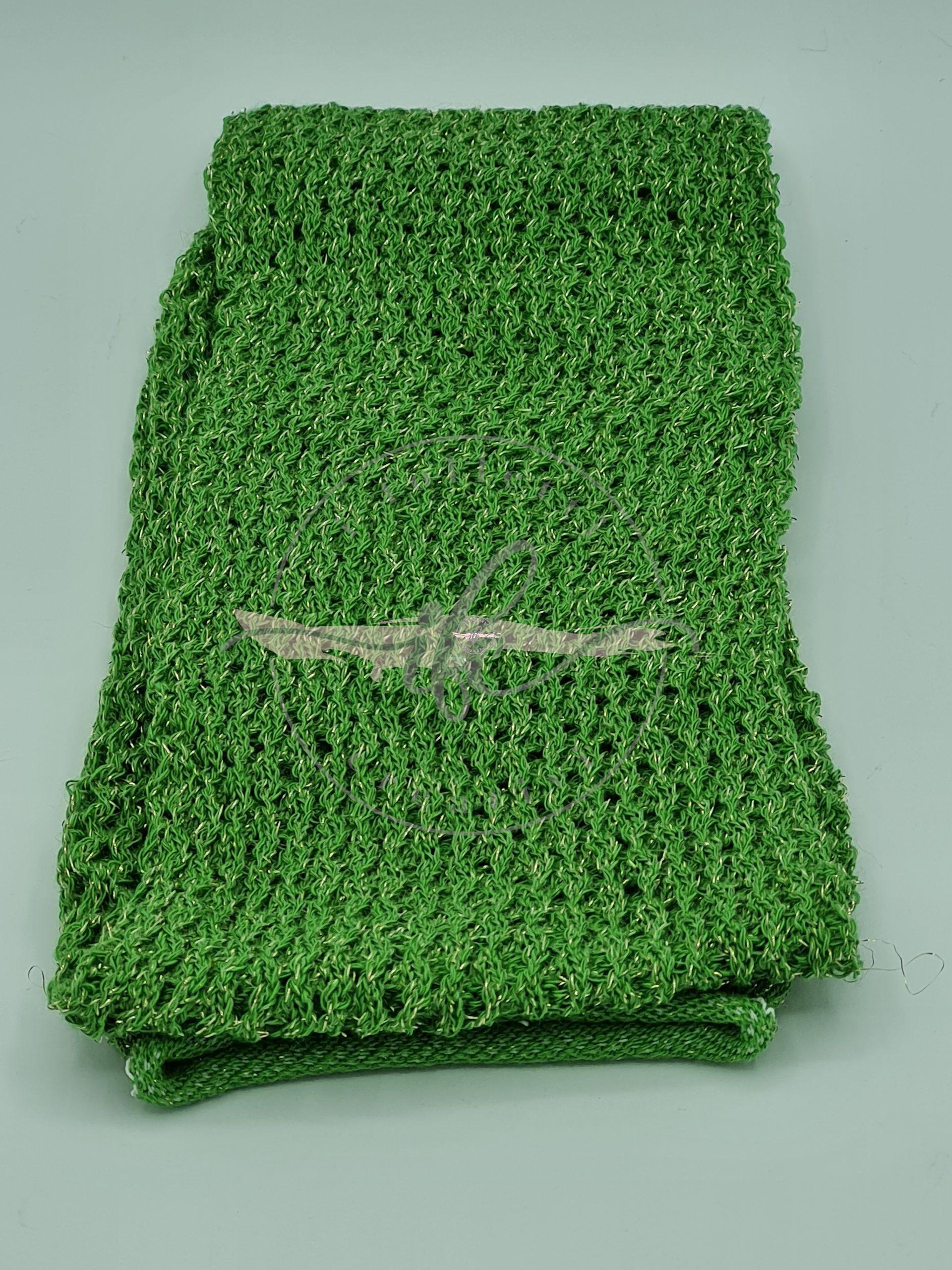 TUBOLARE RETE SOFT COL. VERDE NATALE + ORO